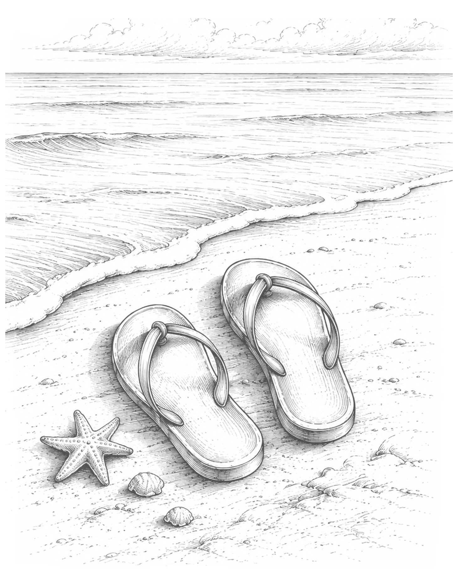 Sandy Toes Paint and Sip Kit