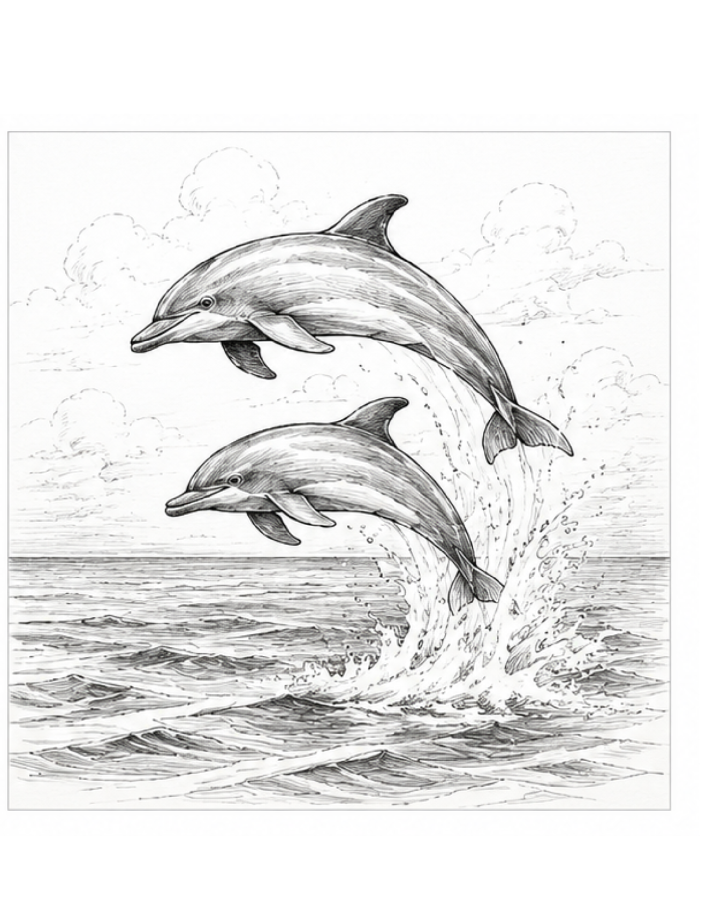 Dolphin Days Paint and Sip Kit